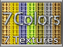 Zoy Texture [ Rustic Knit Raffia Seamless 02 ] 7 Textures