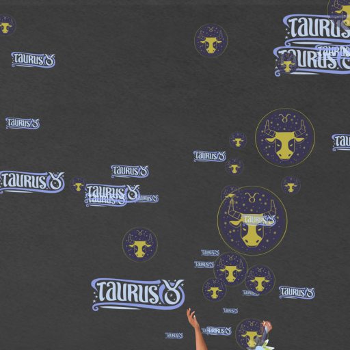  Zodiac Taurus 2 Confetti Tosser Thrower