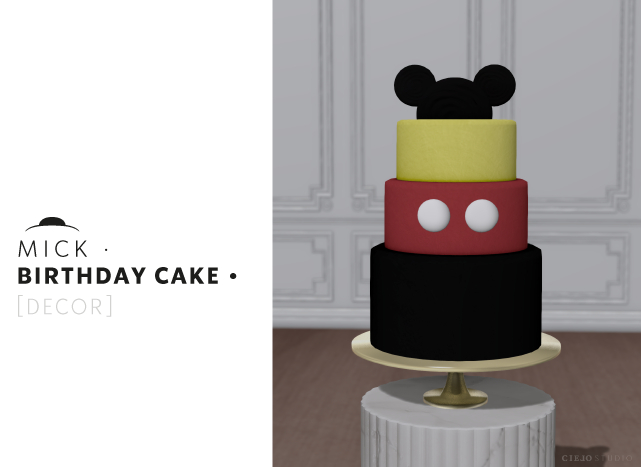 Micky BIRTHDAY CAKE