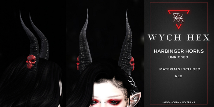 [WH] Harbringer Horns Red