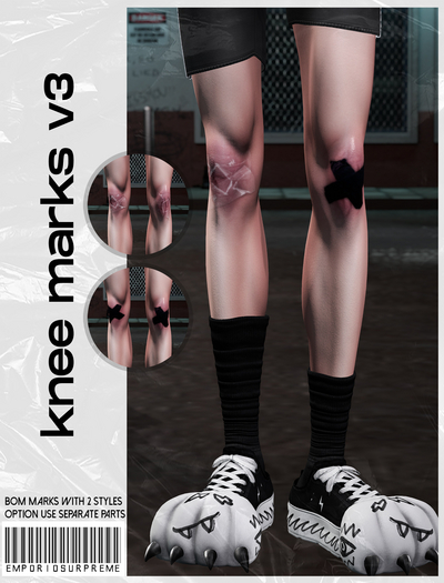 [ES] Knee Marks v3 .pack 