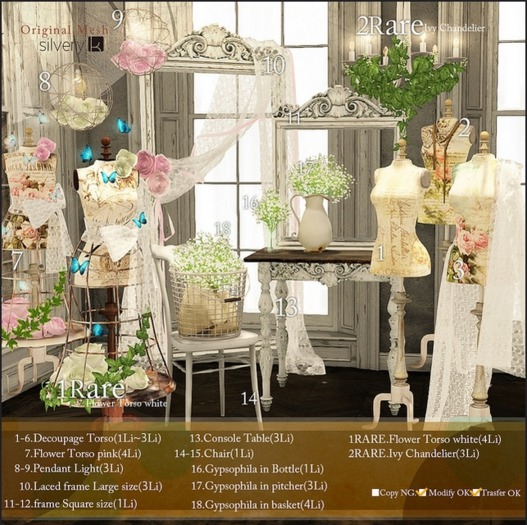 *:..Silvery K..:*Shabby Chic(Torso_B)4