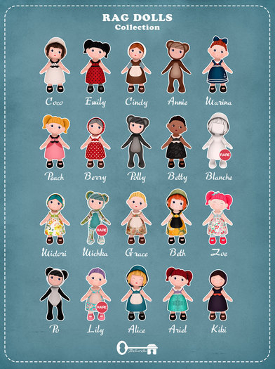 The Secret Store - Rag Dolls Collection - Betty