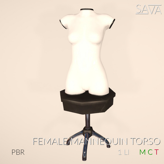 Female Mannequin Torso