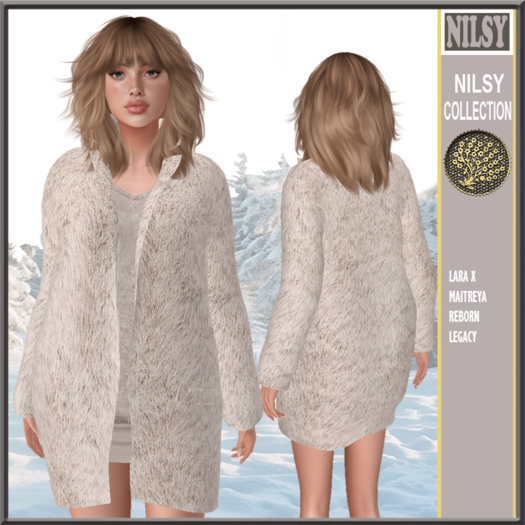 FAUX FUR COAT OUTFIT