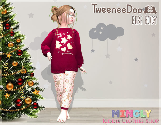 Christmas Gingerbread Pyjama (Tweeneedoo & Youth)