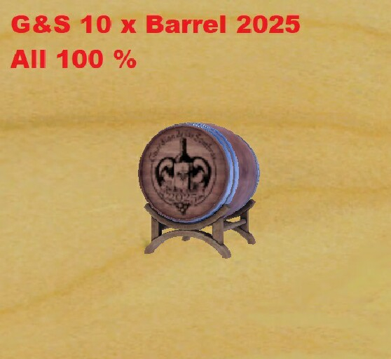 G&S 2025 Barrel X 10