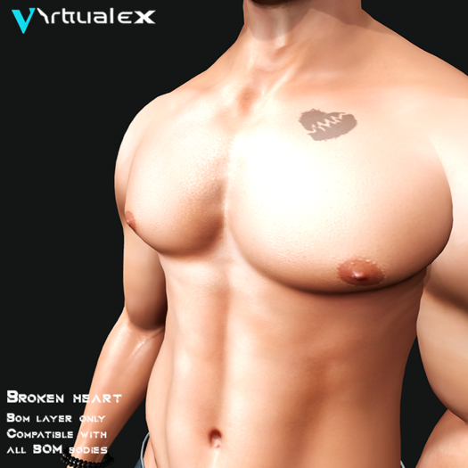 Virtualex tattoo - Broken heart