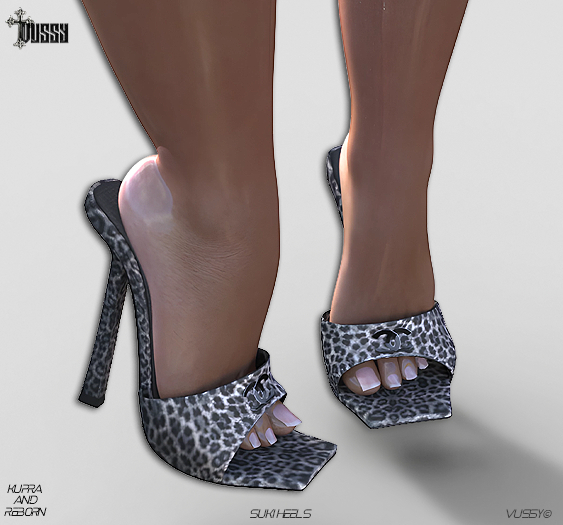 V/ SUKI Heels - Leopard