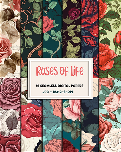 SATO - Roses - Seamless Textures