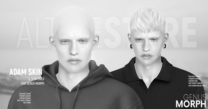 DEMO [ALTICE] GENUS MORPH SKIN - ADAM (regular&4k)