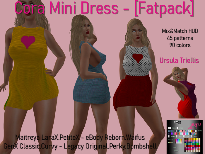 7111 Cora Mini Dress - [Fatpack]