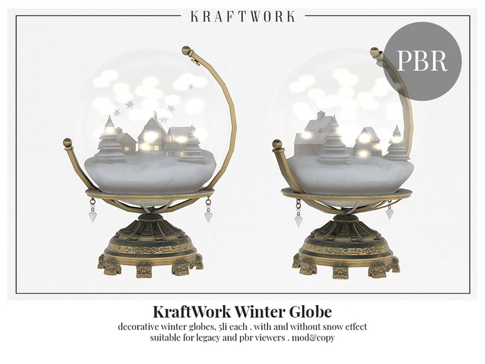 KraftWork Winter Globe (Add Me)