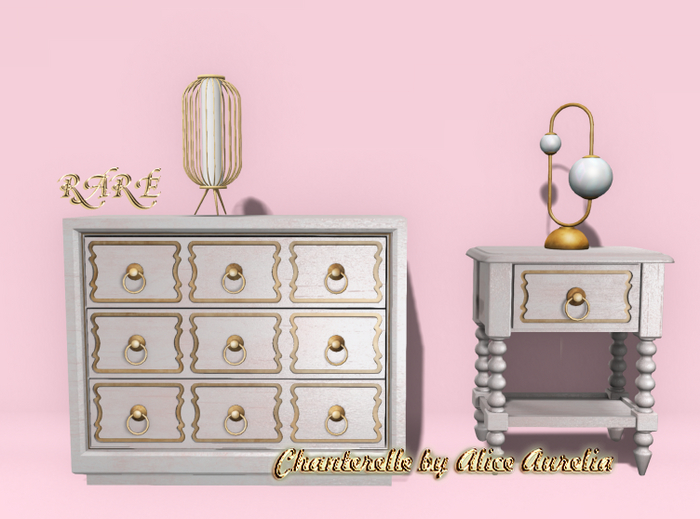 Myrrine 02 Ensoleille set - cabinet white RARE