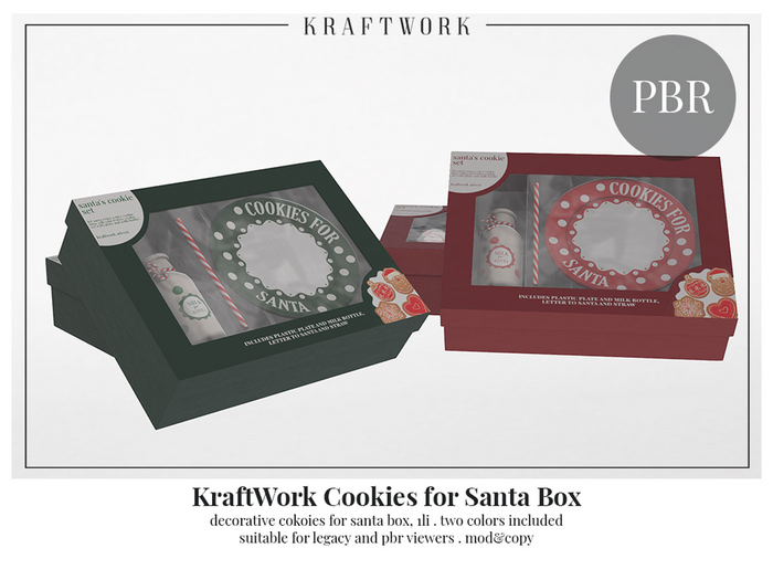 KraftWork Cookies for Santa Box (Add Me)