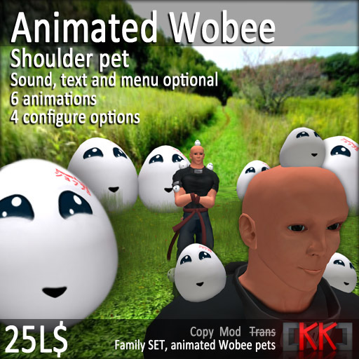 [KK] Wobee Shoulder pet - Family SET