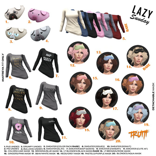 10. TRUTH Sunday Sweater [Donut]