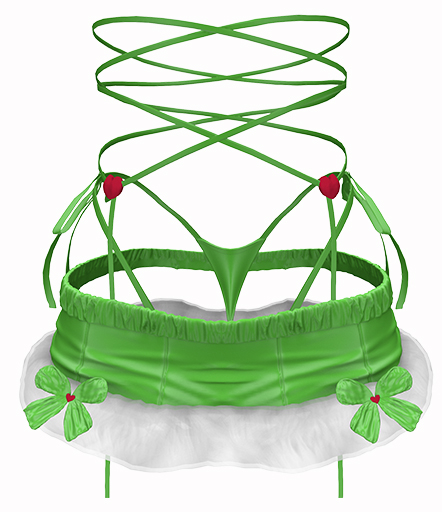 *CK* Gingerbread skirt GREEN