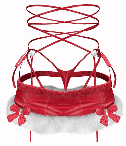 *CK* Gingerbread skirt RED