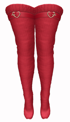 *CK* Gingerbread socks RED