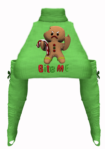 *CK* Gingerbread top GREEN