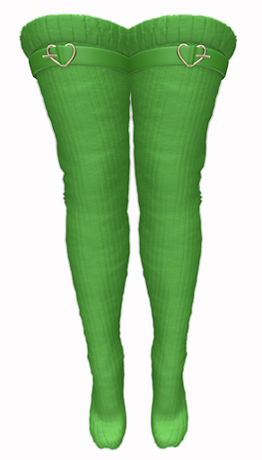 *CK* Gingerbread socks GREEN