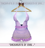 Olivia Dress - Baby Purple Pastel