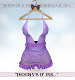 Olivia Dress - Lavender Pastel