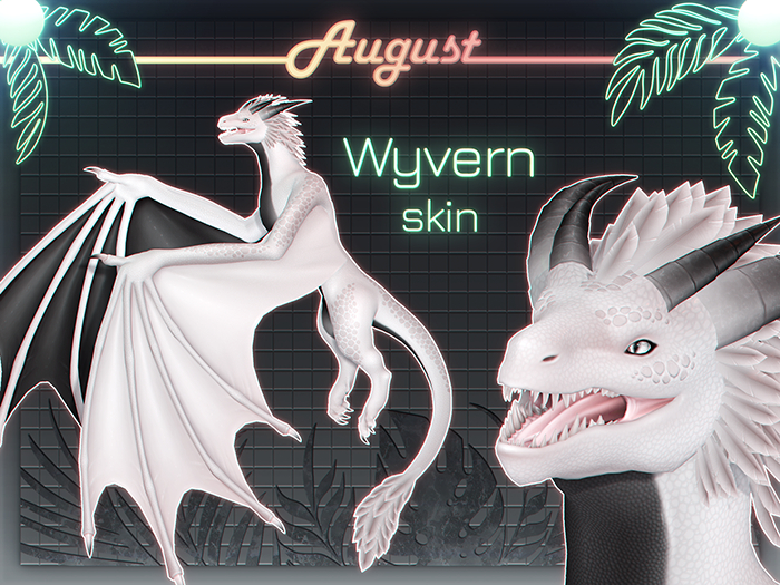 [• AUGUST •] - Wyvern BoM MOD (white black)