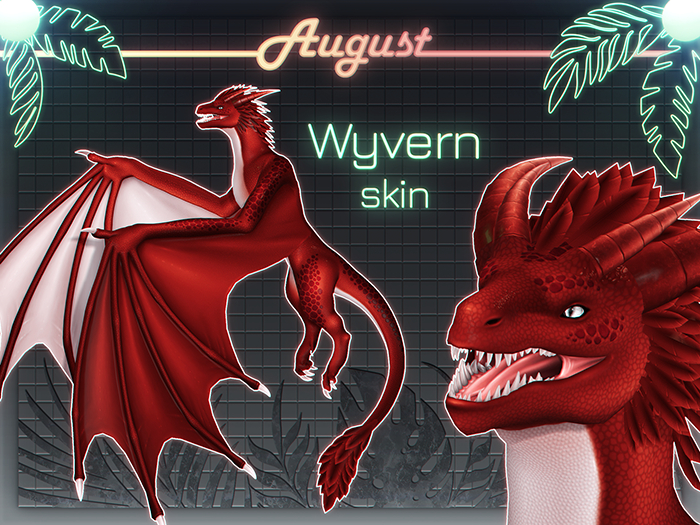 [• AUGUST •] - Wyvern BoM MOD (red)