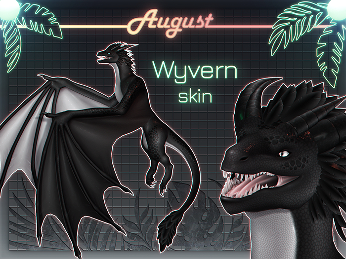 [• AUGUST •] - Wyvern BoM MOD (black white)