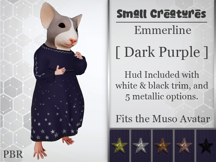 Small Creatures - Emmerline Muso - Dark Purple