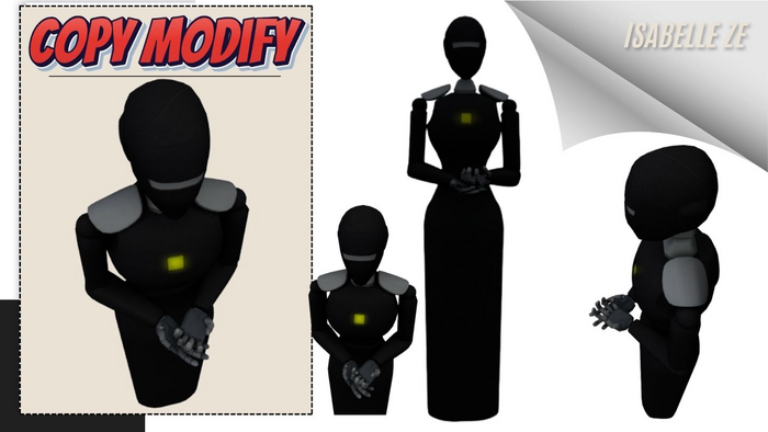 Mesh Robot - Model (Copy & Modify)