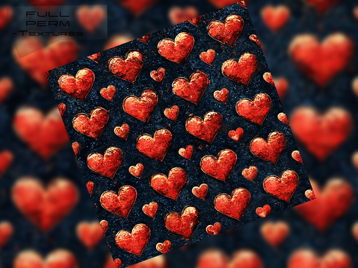 -ART- FULL PERM Heart - Textures  38