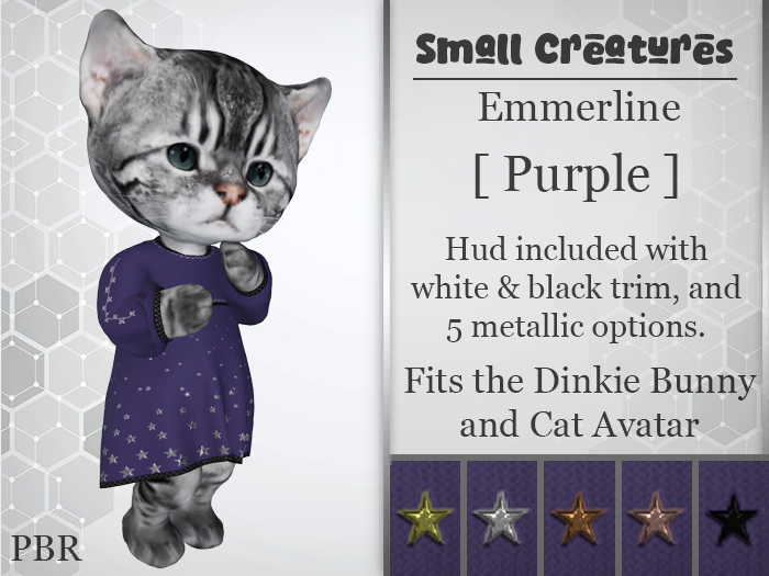 Small Creatures - Emmerline Dinkie - Purple
