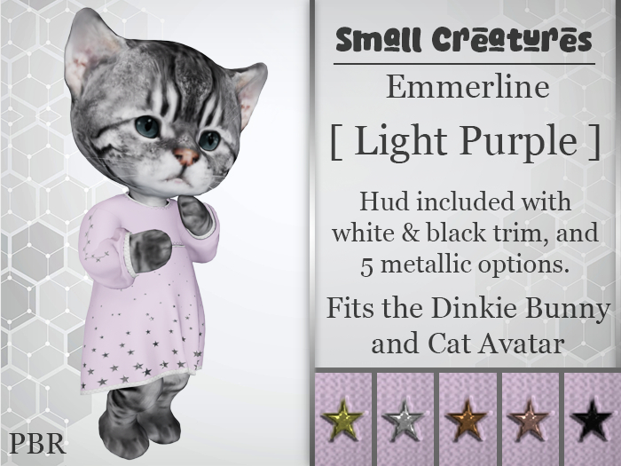 Small Creatures - Emmerline Dinkie - Light Purple