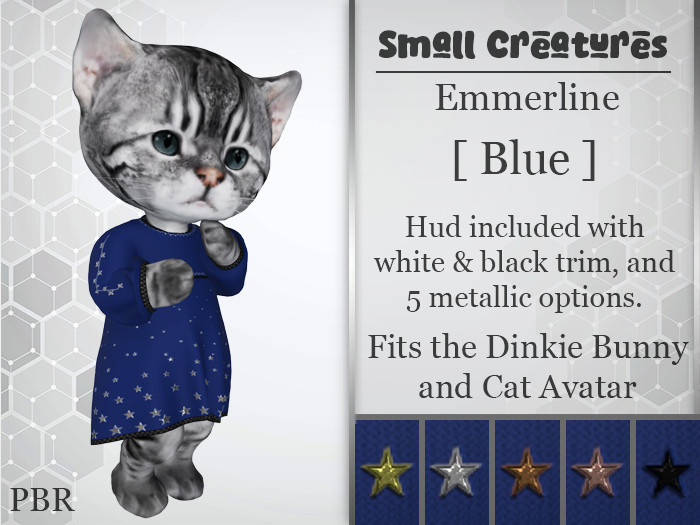 Small Creatures - Emmerline Dinkie - Blue