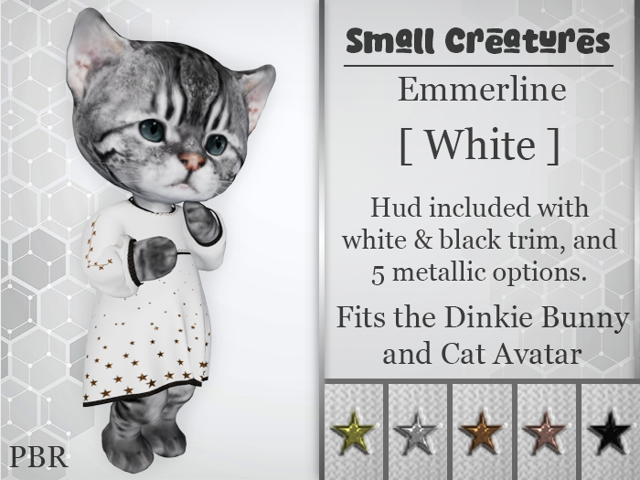 Small Creatures - Emmerline Dinkie - White