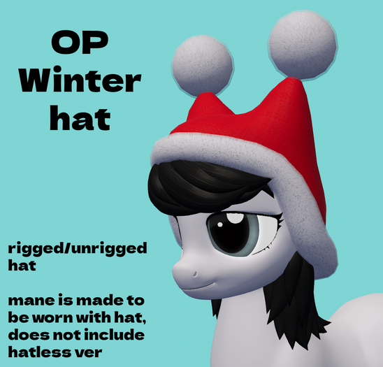 OP winter hat box