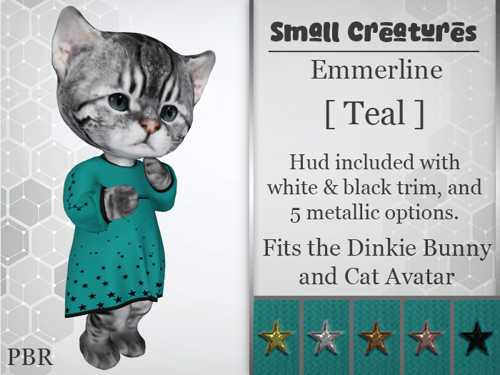 Small Creatures - Emmerline Dinkie - Teal