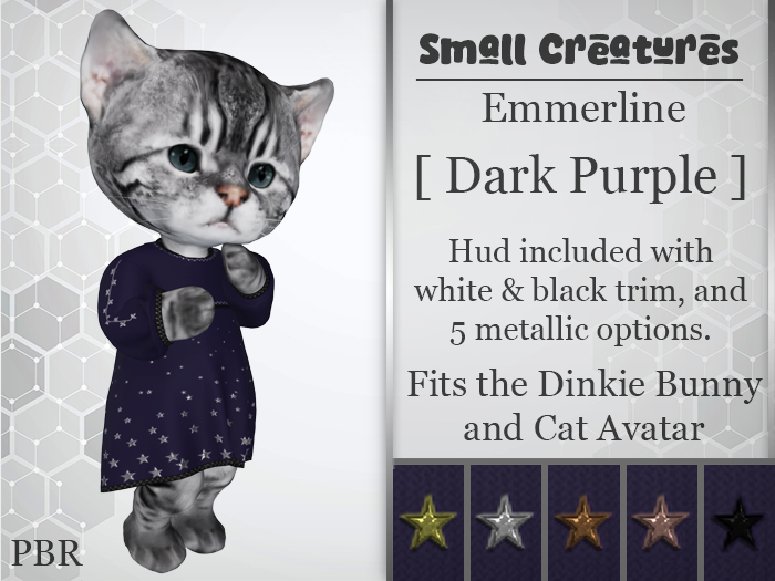 Small Creatures - Emmerline Dinkie - Dark Purple
