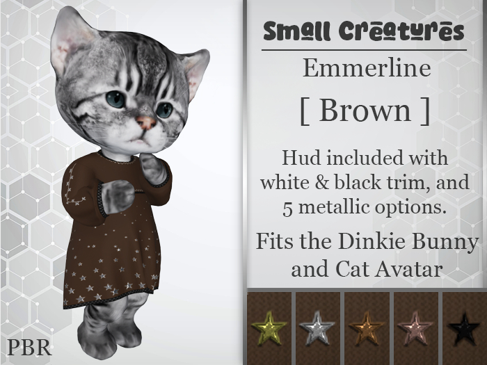 Small Creatures - Emmerline Dinkie - Brown