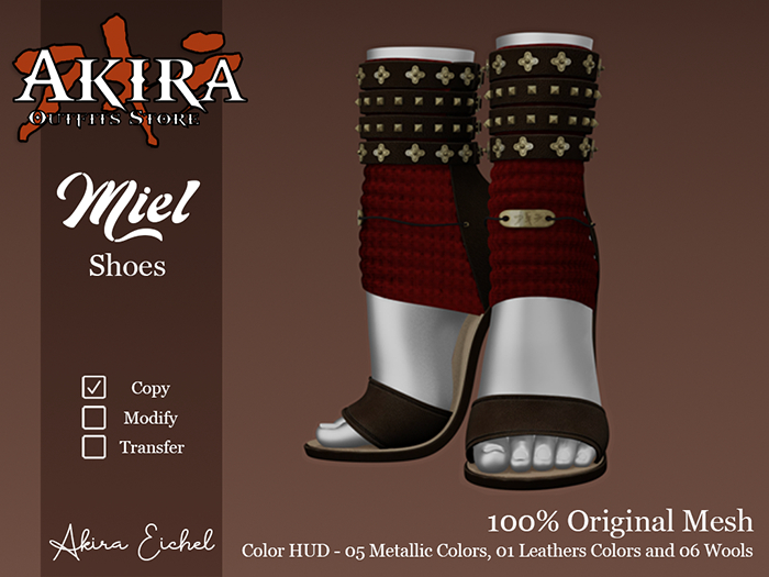 Akira Store - Miel - Shoes - Leather 03