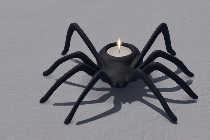 Spider Candle
