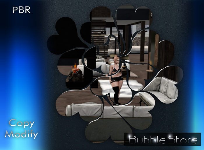 Bubble - Heart Mirror (PBR)