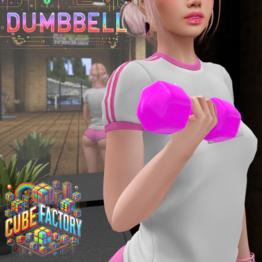 ! **CubeFactory** !  Dumbbell light