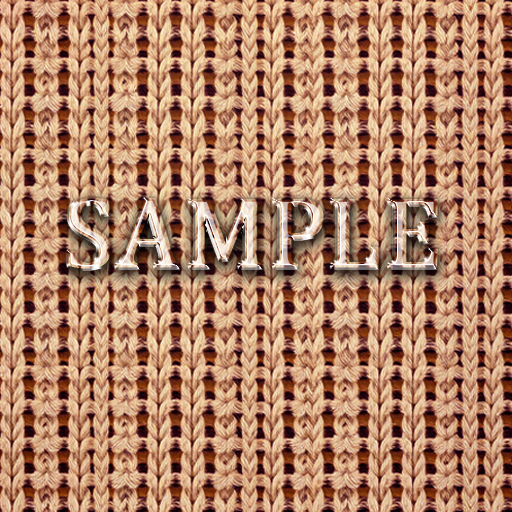 Zoy Texture [ Rustic Knit Raffia Seamless 03 ] A