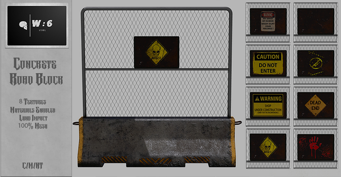 W:6-Concrete ROAD Block