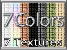 Zoy Texture [ Rustic Knit Raffia Seamless 03 ] 7 Textures