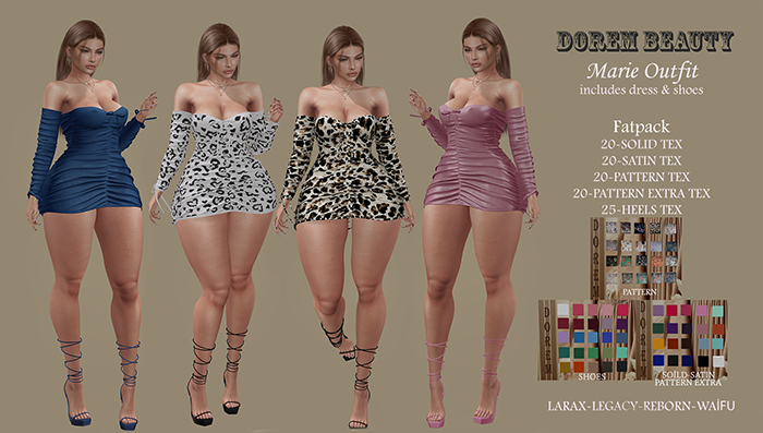 **DOREM BEAUTY** Marie Outfit